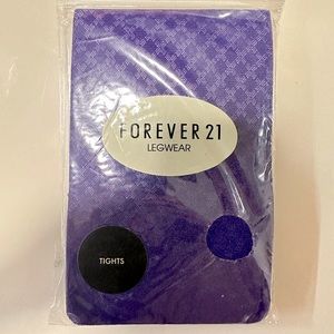 Forever 21 Purple Hosiery Tights